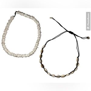 TWO! Beachy Shell Necklaces